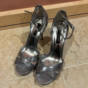 Dark Silver Heels